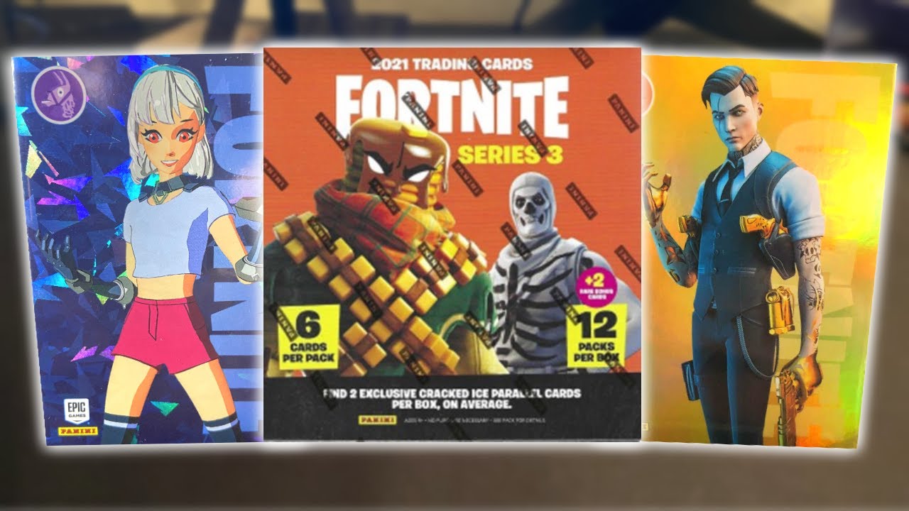 Fortnite Series 3 2x Mega Box Opening! #2 (GIANT ICE HIT!)