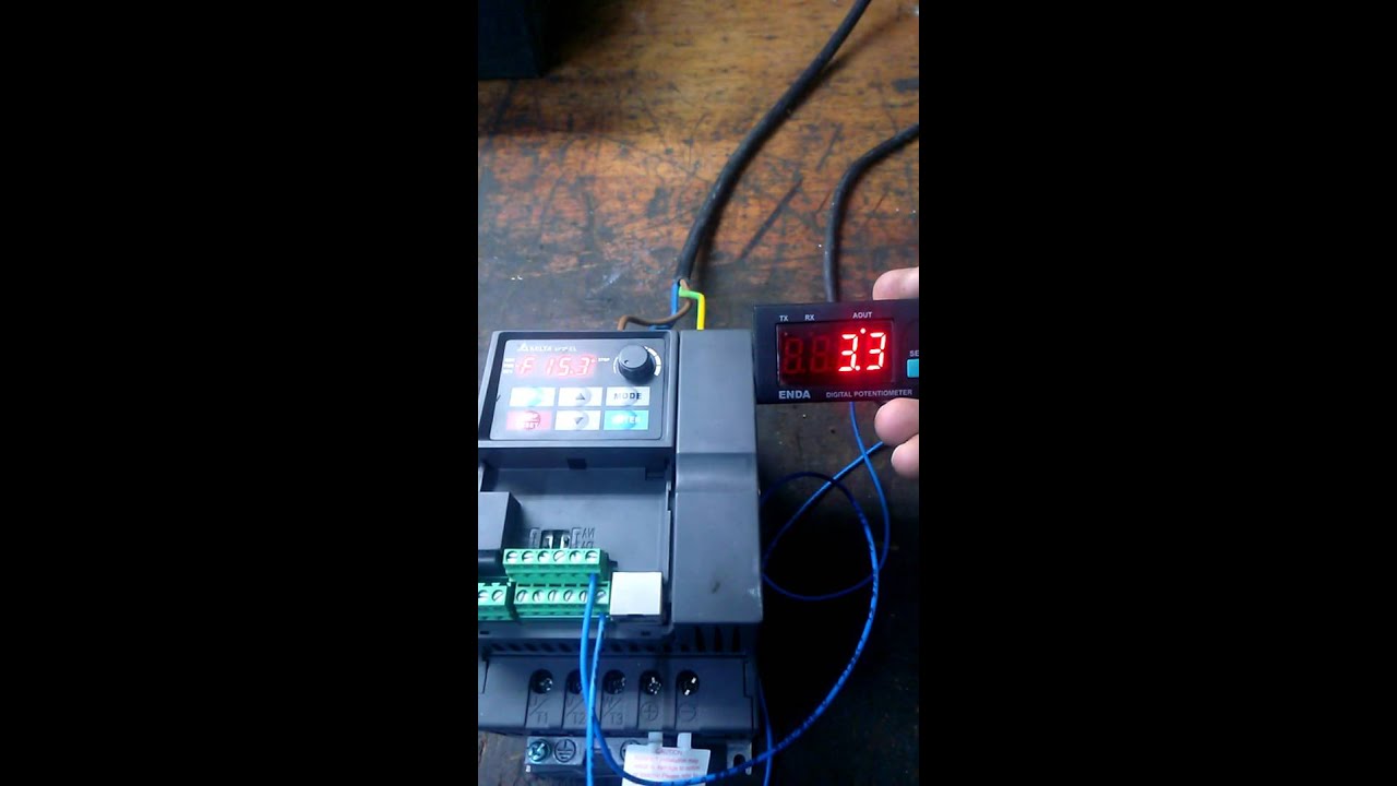 Digital potansiyometre hız kontrolü