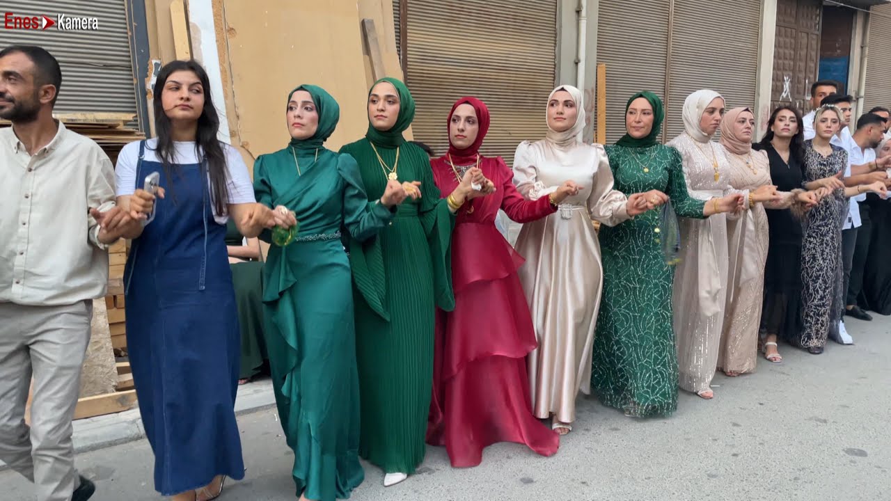Mersin Çilek Mahallesi Adıyamanlıların Düğünü - Esra & Yunus - Yan Bağlama - Agit Bekis
