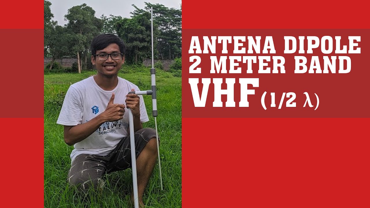 Merancang Antena Dipole VHF 2 Meter Band HT