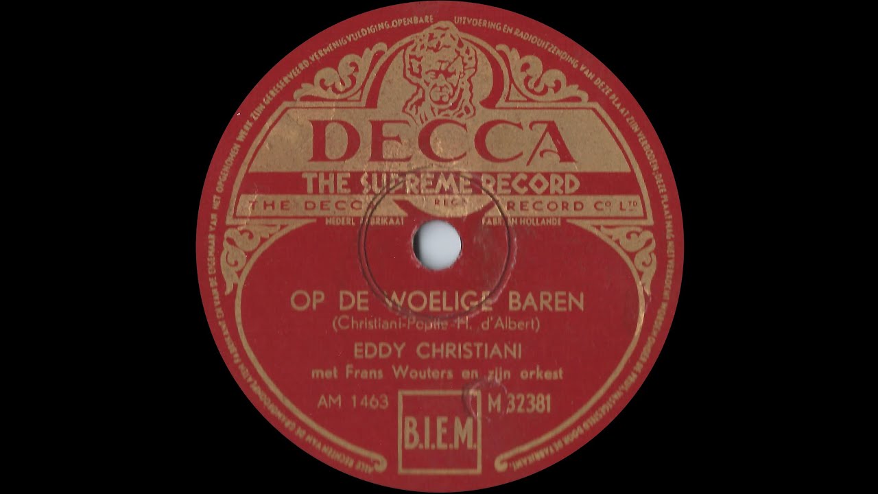 Op de Woelige Baren - Eddy Christiani (1949)