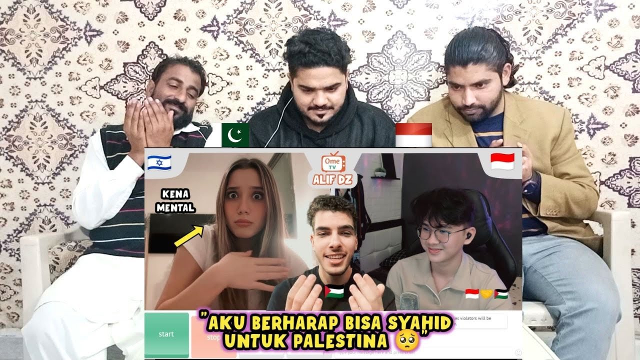 IMAN PEMUDA PALESTINA YANG BIKIN HATI TERSENTUH! OME.TV INTERNASIONAL | Pakistani Reaksi  | D-R-RUE