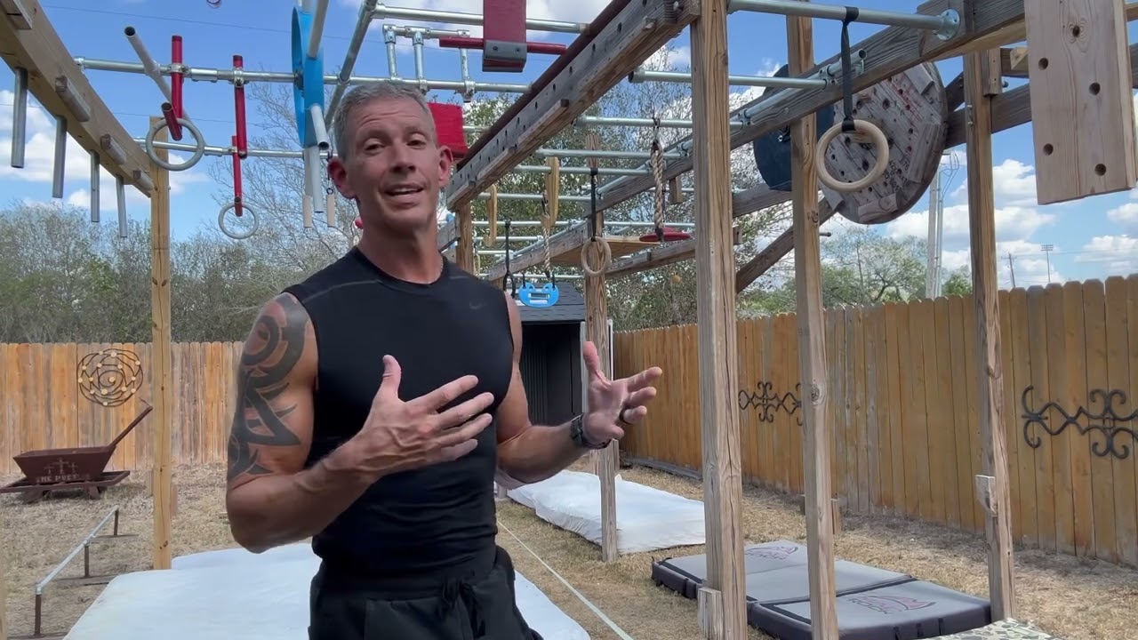 UPDATE:  DIY American Ninja Warrior Course with Full Course Run to show Obstacles.