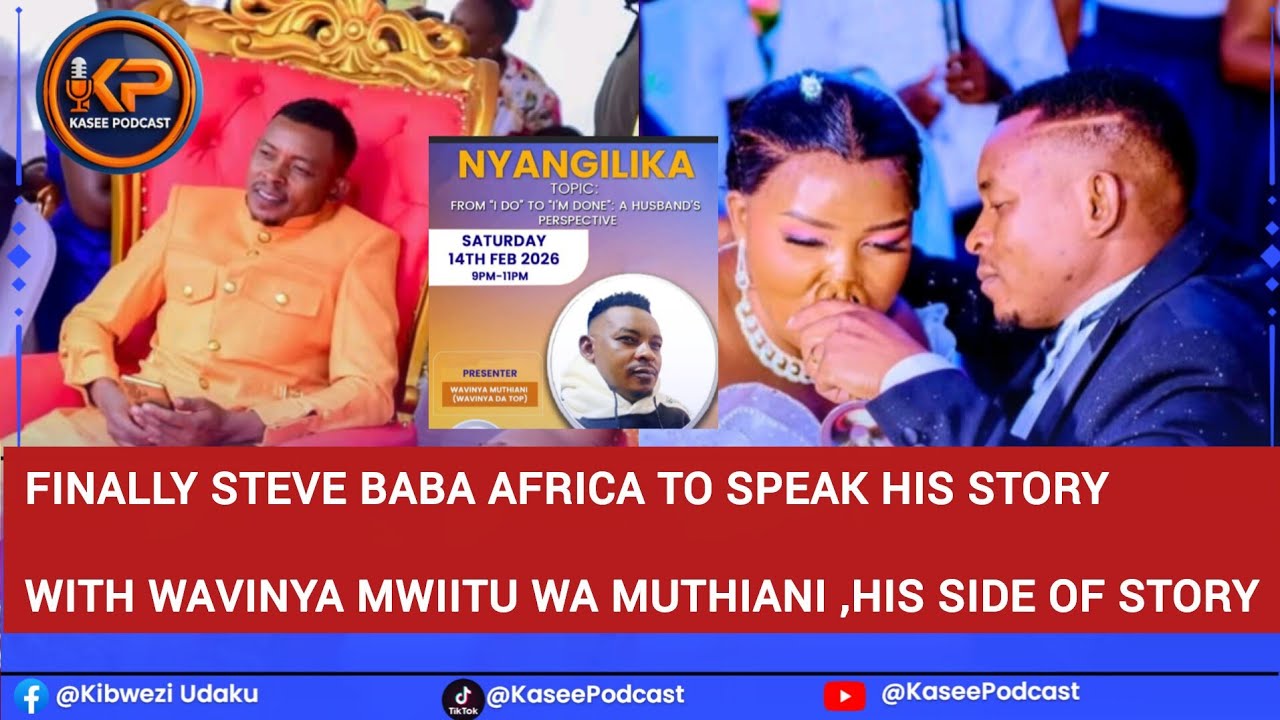 FINALLY STEVE BABA AFRICA ,EX HUSBAND  TO SPEAK WITH WAVINYA MWIITU WA MUTHIANI
