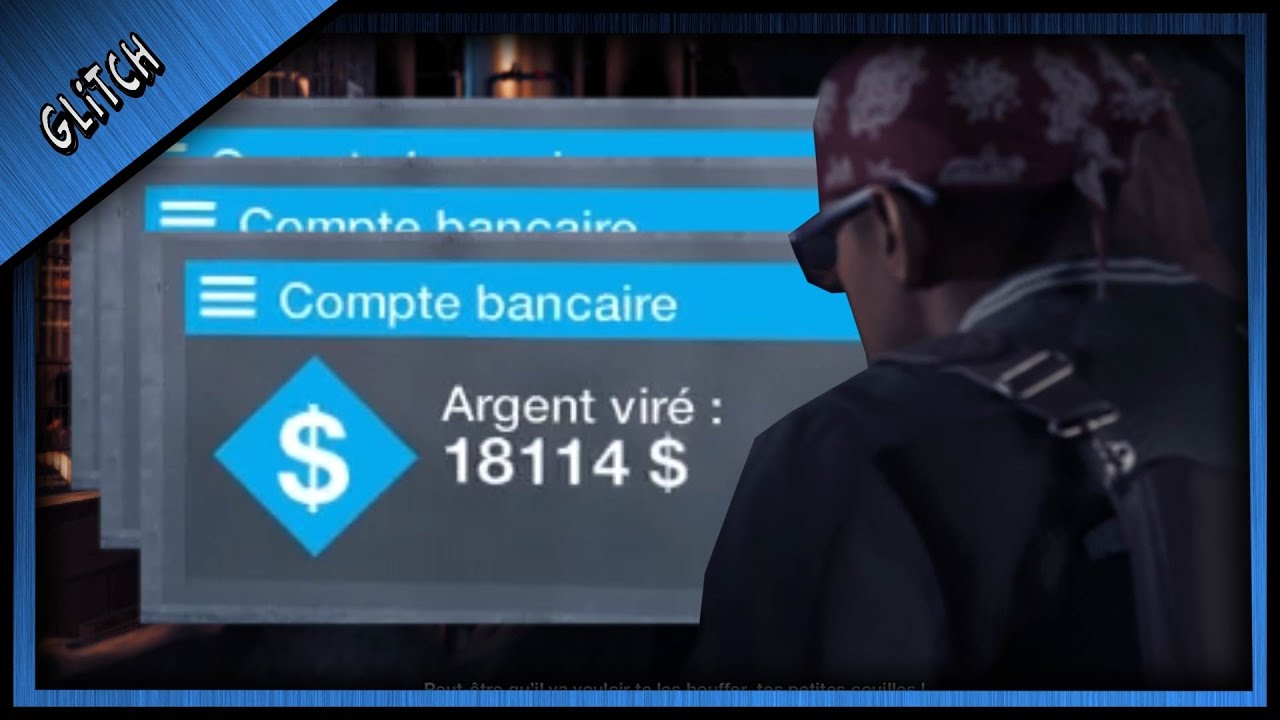 GLITCH ARGENT INFINI ( WATCH DOGS 2 )