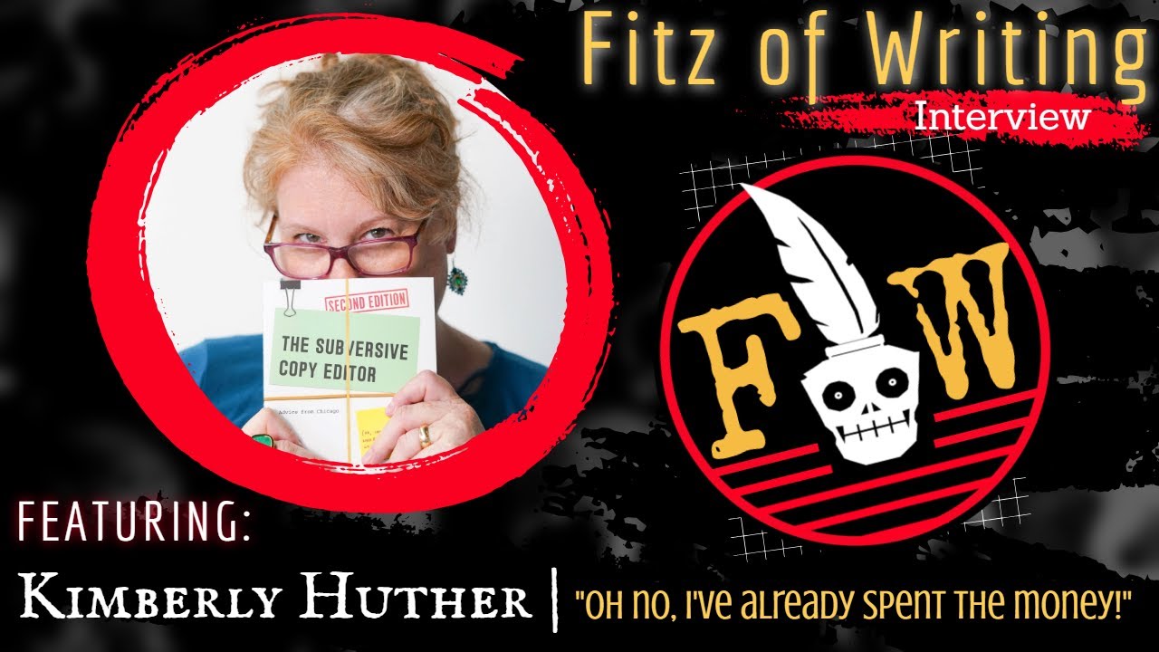 Oh No!!! I Spent The Money!!! - Interview with Kimberly Huther | Fitz Of Writing Podcast S1 Ep20