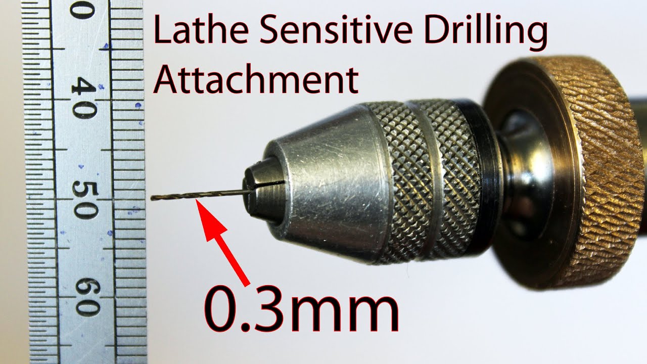 Lathe Sensitive drilling attachment