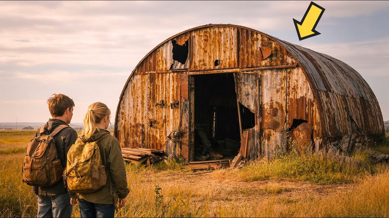 ELES ACHARAM QUE ERA APENAS UM GALPÃO VELHO… MAS OQUE HAVIA LA MUDARIA SUA VIDA