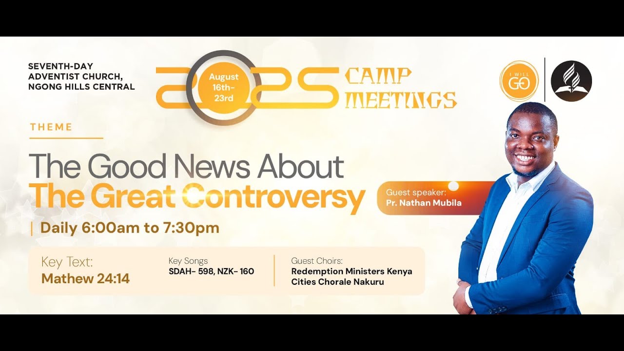 Day 5 - Thursday | Morning Service, Stewardship, Leadership | Ngong Hills SDA Camp meeting 2025