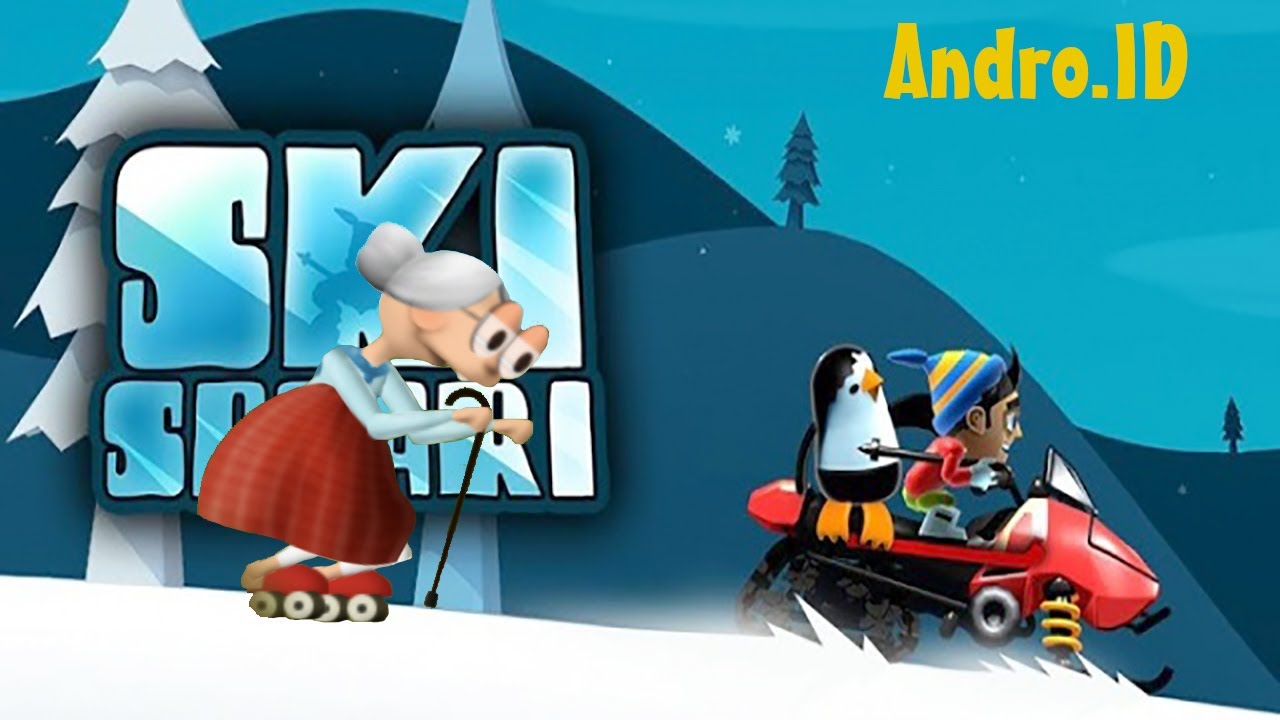 Best Android Runners №4: Обзор игр Granny Smith и Ski Safari