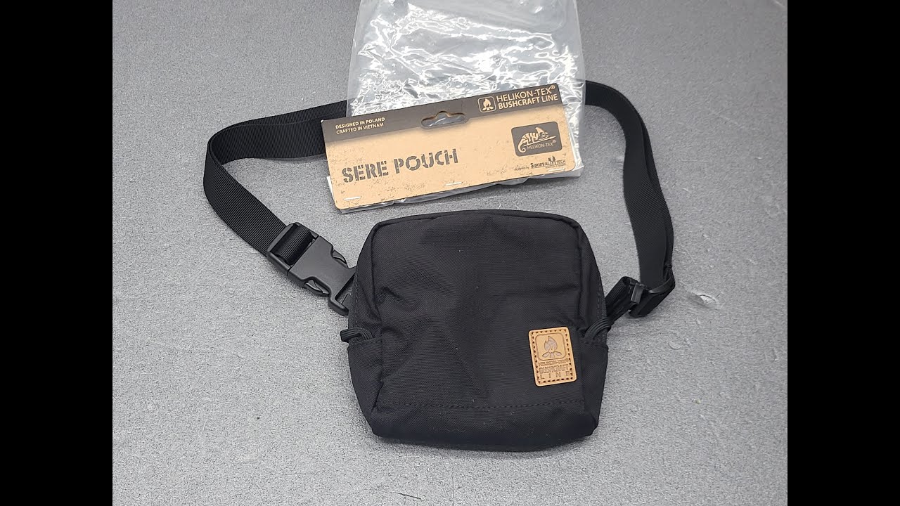 Helikon - Tex  SERE  Pouch Black   #edc #helikontex #helikon #pouch #bushcraft