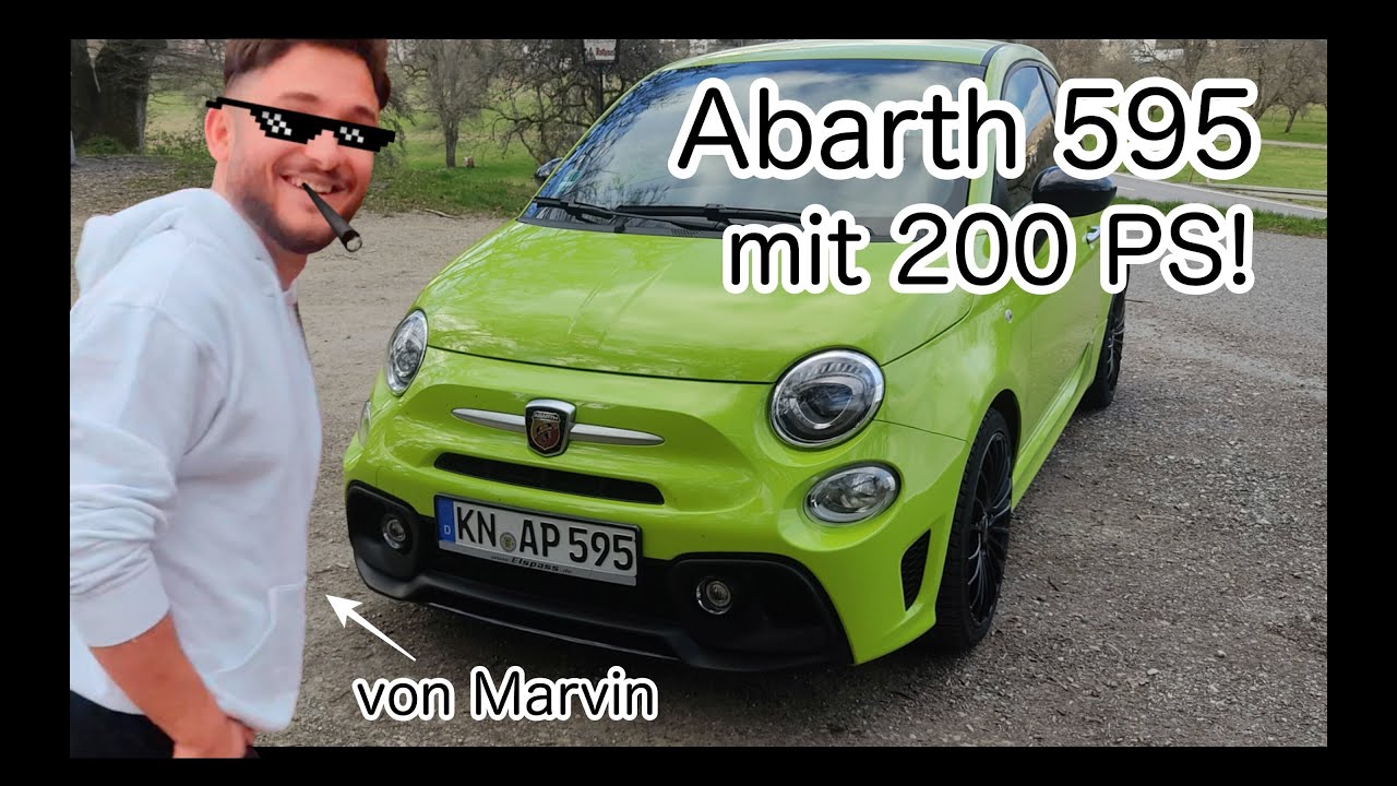 Ich darf Marvins ABARTH 595 fahren! (200 PS-Tuning und Sound)