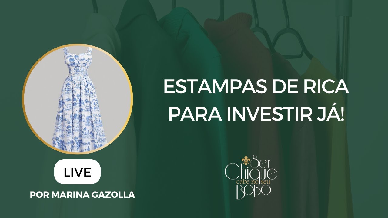 Estampas de rica para investir já!