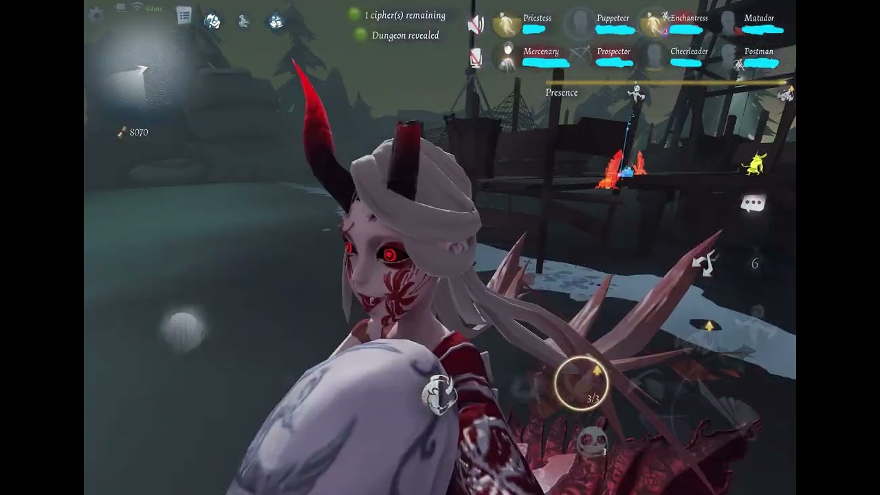 Identity V- Duo Hunters Geisha play