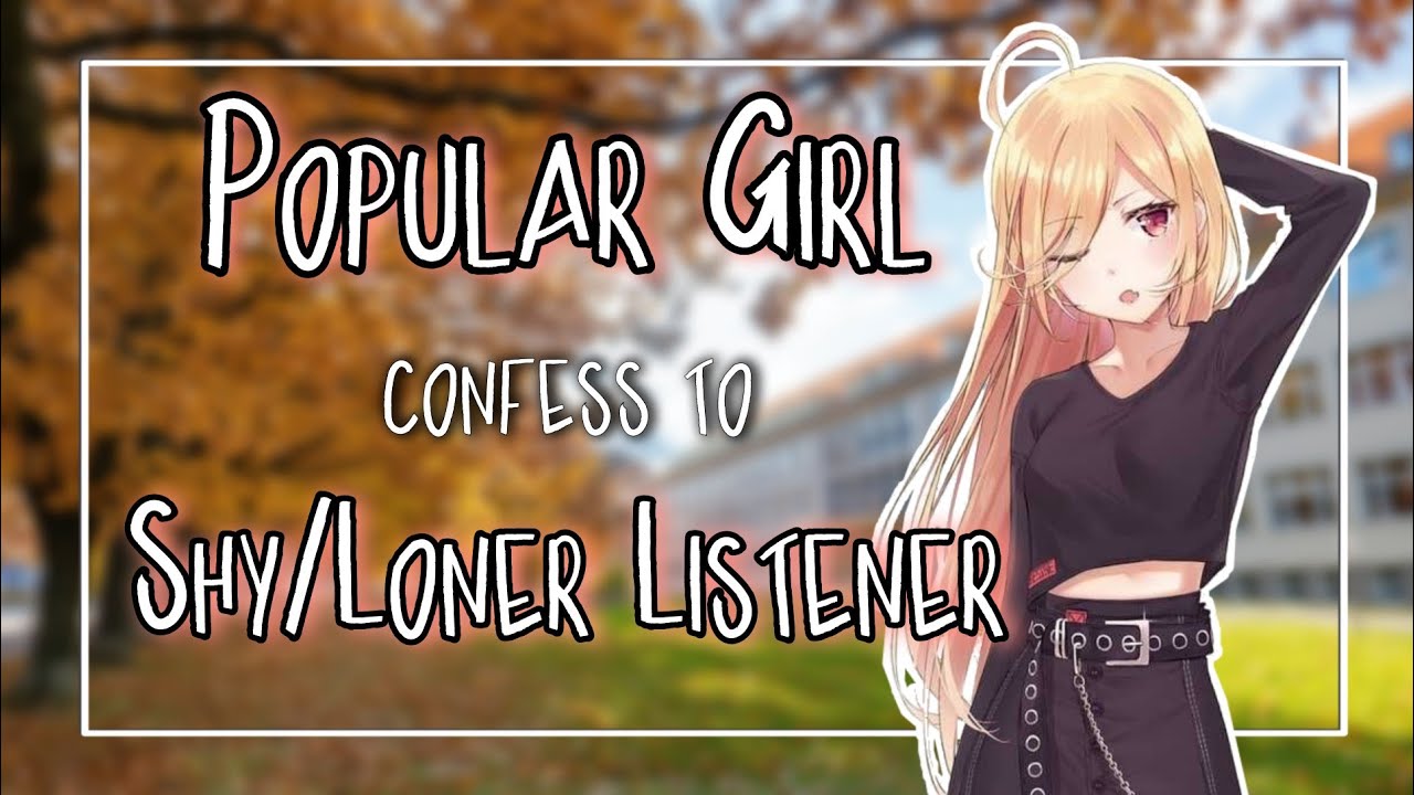 Popular girl x Shy Listener [Binaural Audio] Love confession | Date | Kisses | RP ASMR