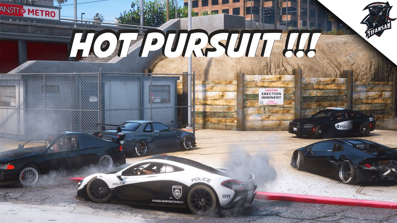 HOT PURSUIT !!! AKSI PENYELAMATAN KEI O'CONNER DARI KEJARAN POLISI !!! GTA V ROLEPLAY !!!