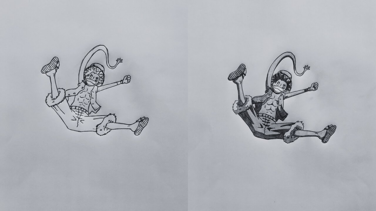 Drawing Luffy from One Piece – Step-by-Step Anime Art Tutorial (Beginner Friendly)