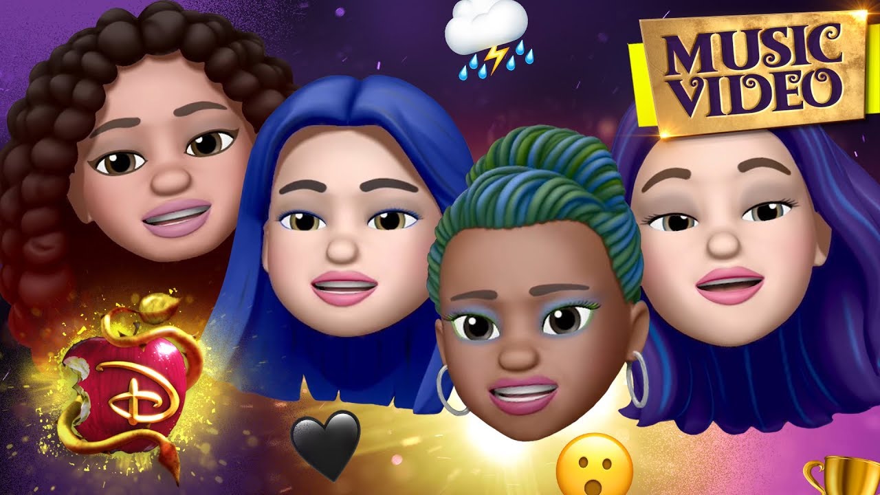 Night Falls ⚔️ | Memoji Music Video | Descendants 3