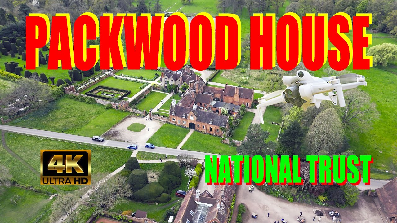 Packwood House National Trust's historic gem in Warwickshire 4K video with DJI mini 4 Pro drone 2024