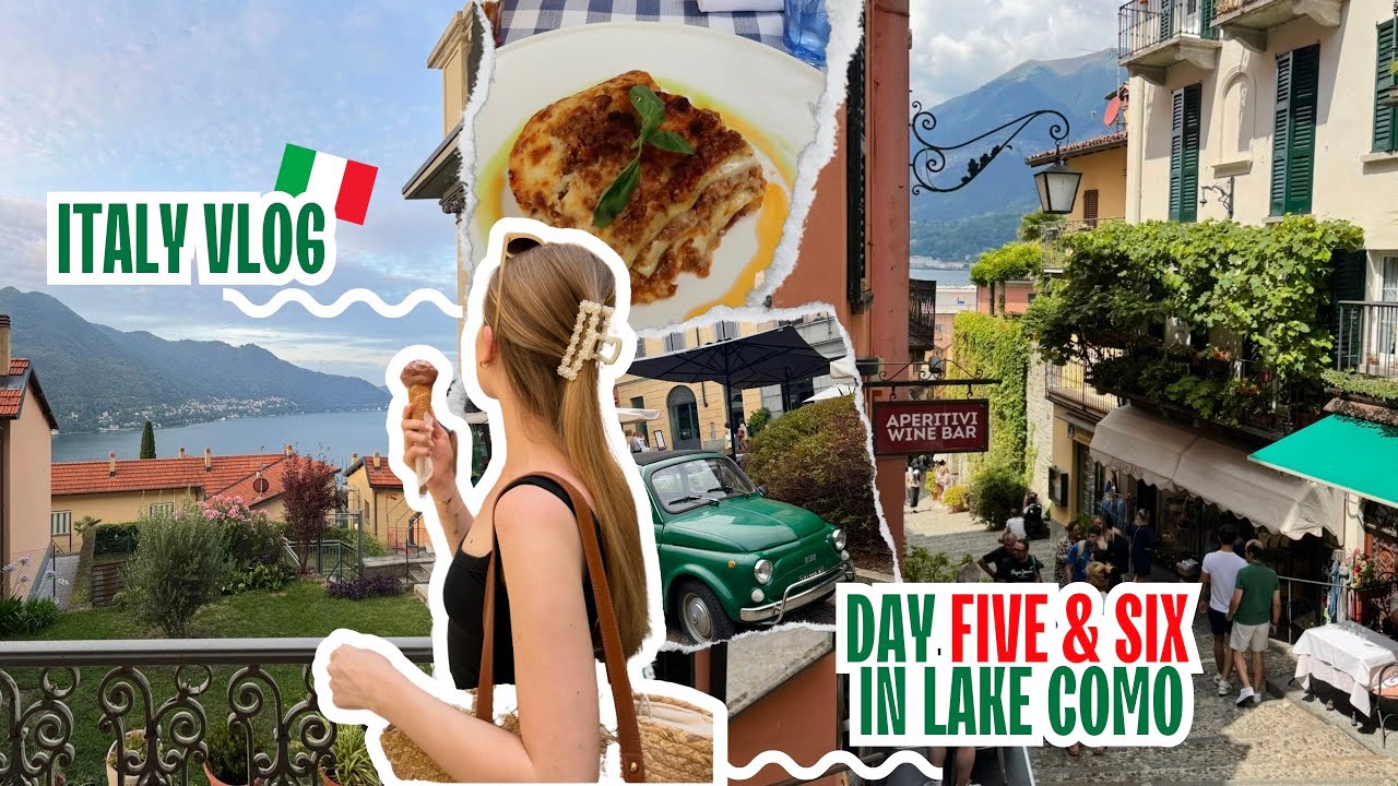 Italy Vlogs: Lake Como, Day Five & Six
