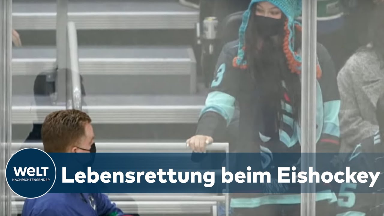 TUMOR-DIAGNOSE DURCH PLEXIGLAS: Kanadische Medizinstudentin rettet Eishockey-Zeugwart das Leben