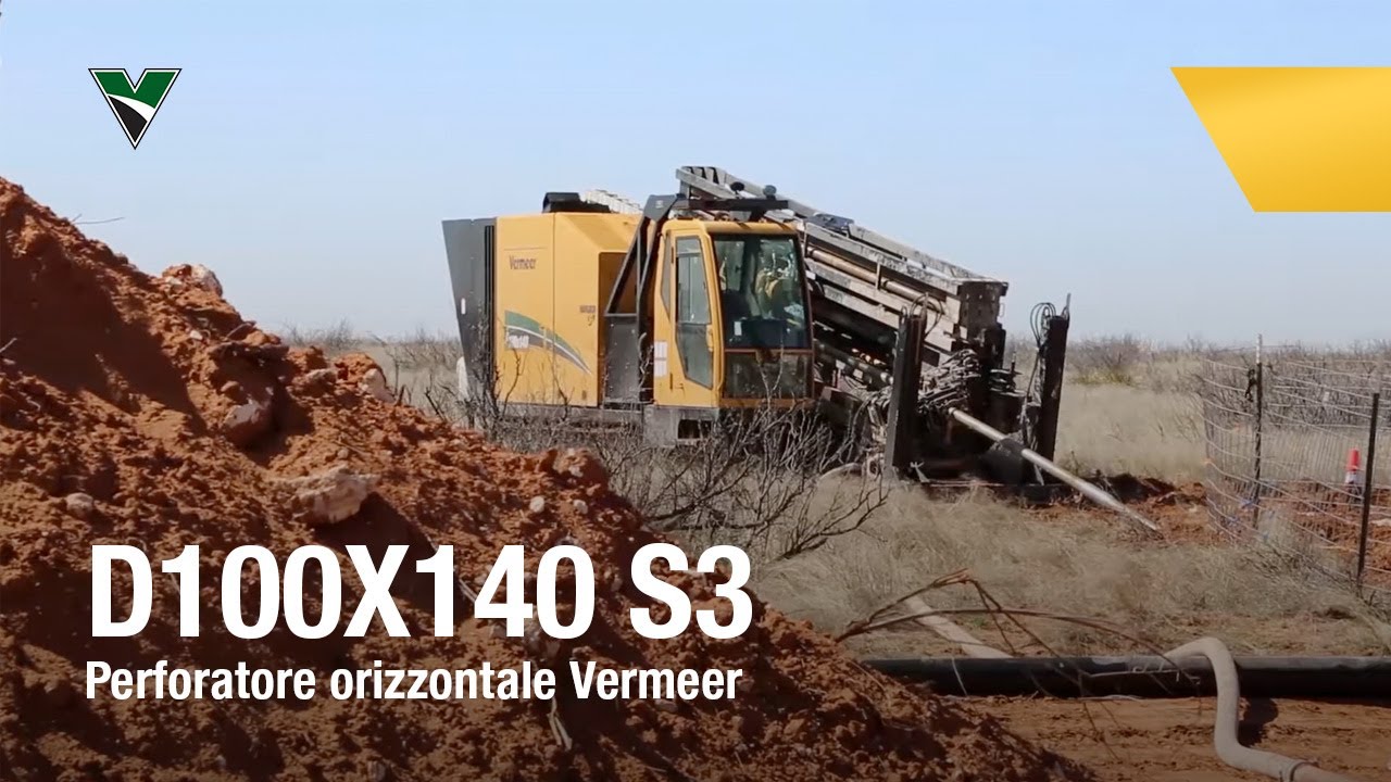 Perforatore orizzontale Vermeer D100x140 S3