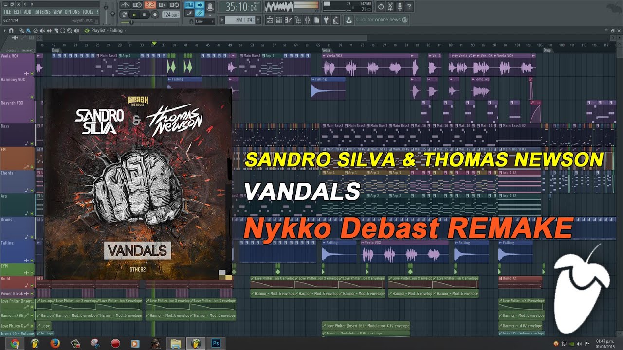 Sandro Silva & Thomas Newson - Vandals [FL Studio Remake + FREE FLP]