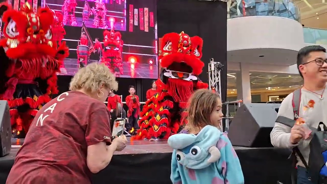 West Edmonton Mall - Yuet Wan Lion Dance Performance Lunar New Year 2026