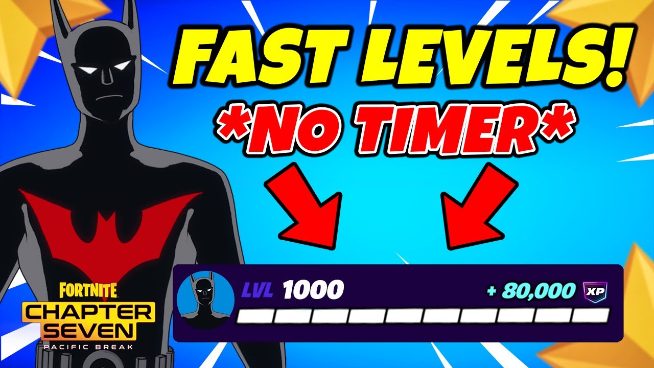 NEW AFK FAST Fortnite XP Map To Help LEVEL UP FAST In Chapter 7!