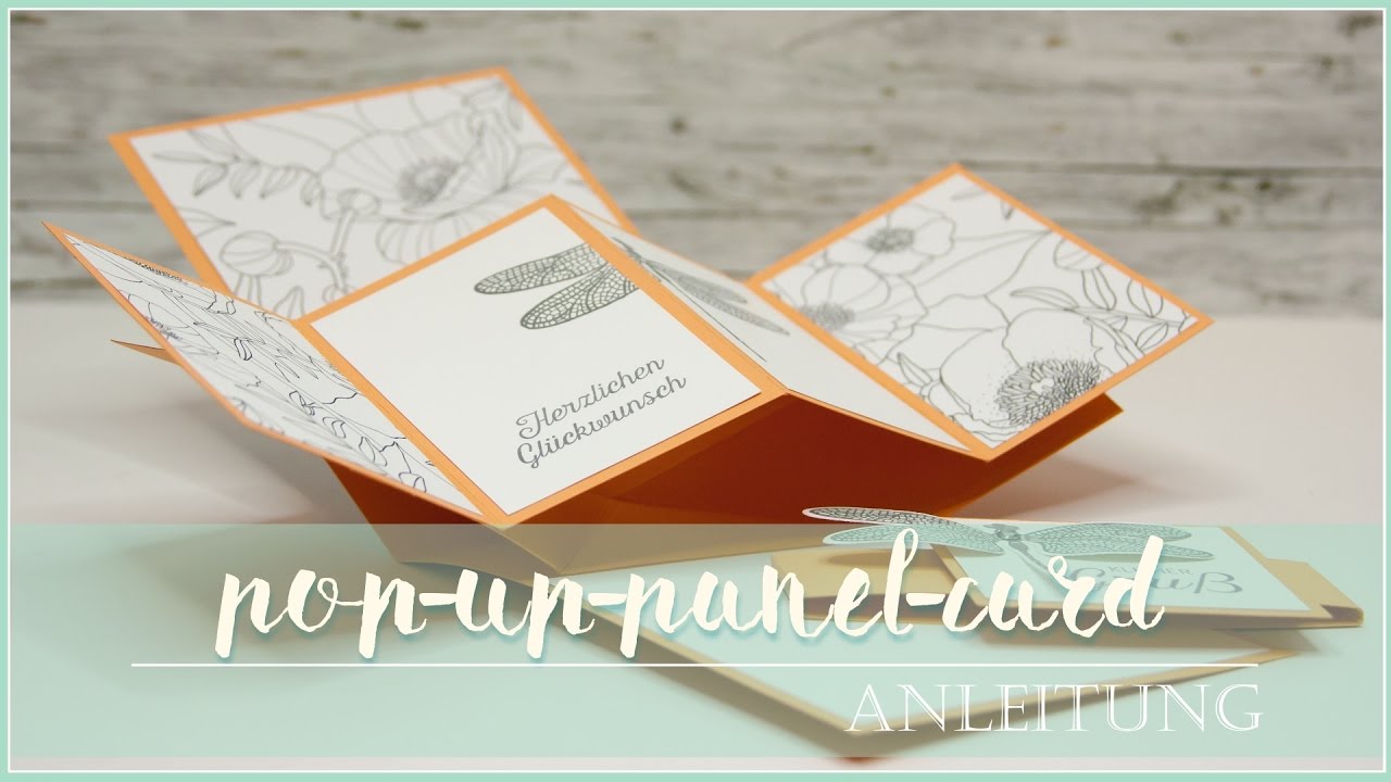 Pop-Up-Panel-Card zur Sale-a-bration bei Stampin' Up!