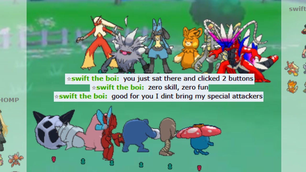 THIS GIMMICK SLOWBRO SET BRUTALLY TROLLED THIS NOOB ON POKEMON SHOWDOWN!!