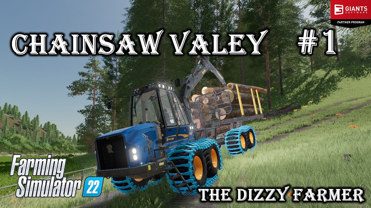 Forestry in Chainsaw Valley 001 Farming Simulator 22 Timelapse