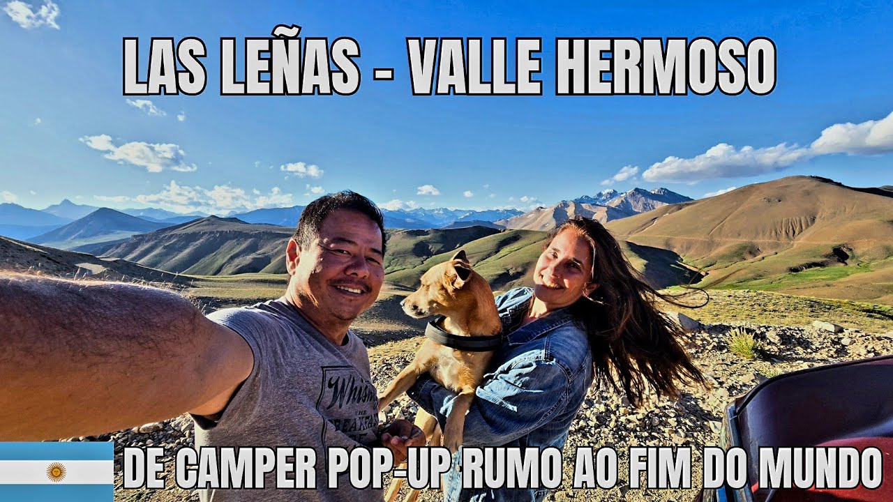 VINTAJANDO 59 - Las Leñas - Dormimos na frente de um dos maiores centros de Ski da Argentina