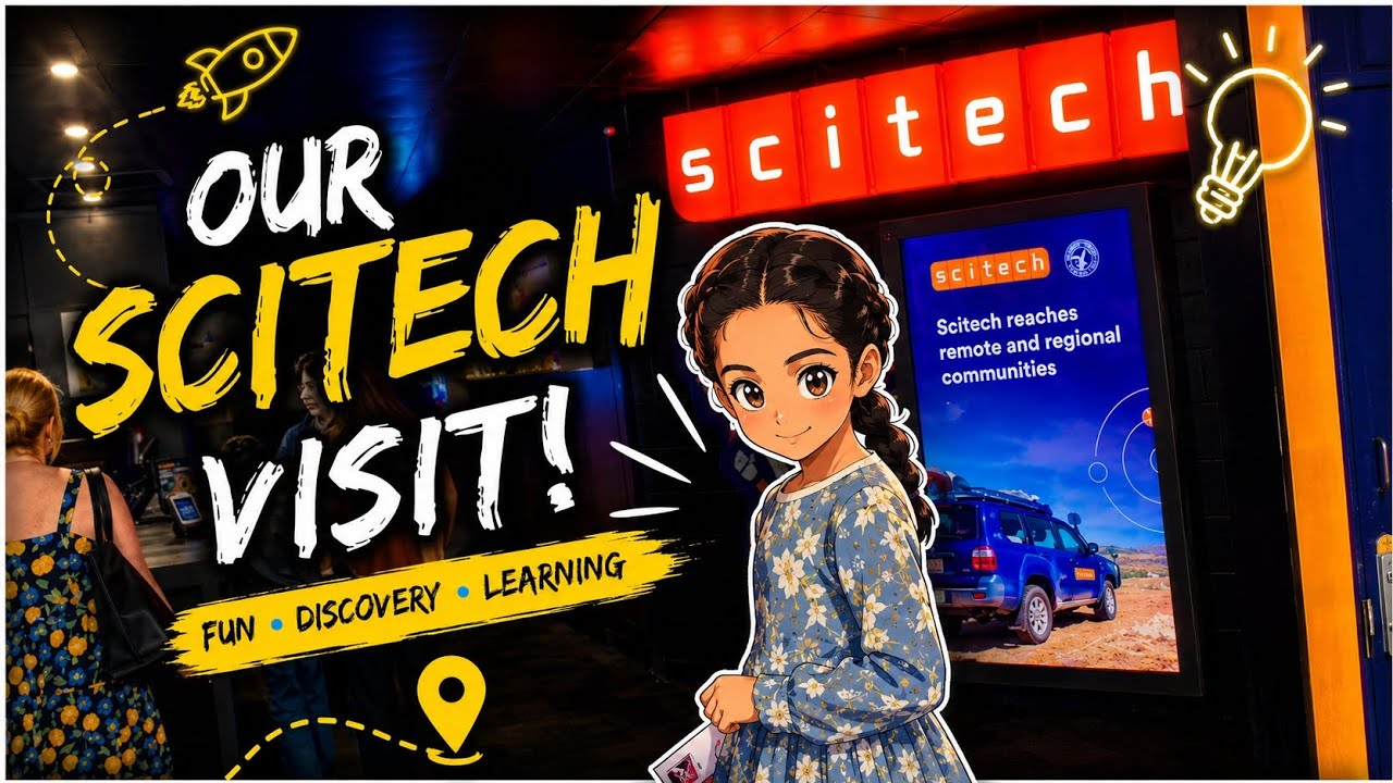🧪 Our Amazing Scitech Adventure! | Fun Science Experiments & Interactive Exhibits 🚀#scitech 