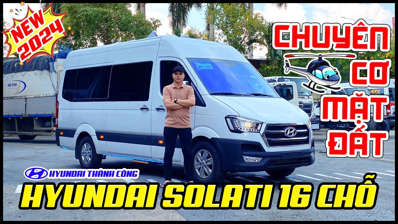 Hyundai Solati 16 Chỗ Mới Nhất 2024 |Hyundai Solati Lên Ghế U Và Full Nội Thất Quá Đẹp