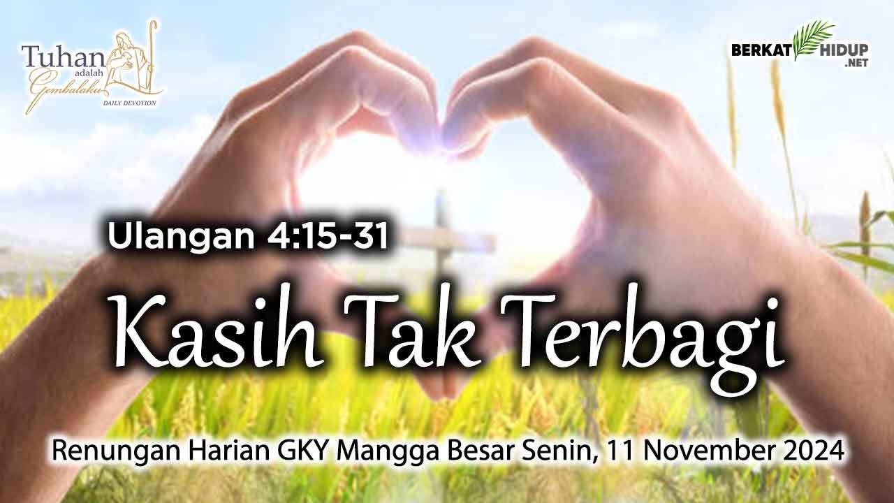 Tuhan Adalah Gembalaku #1462 - Musa menasihati bangsa itu memelihara hukum Allah (part 2)