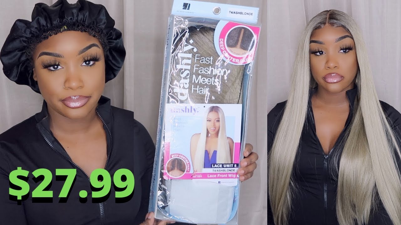 SLAYING A $27.99 ASH BLONDE LACE FRONT WIG | UNIT 5 | DASHLY | SENSATIONNEL