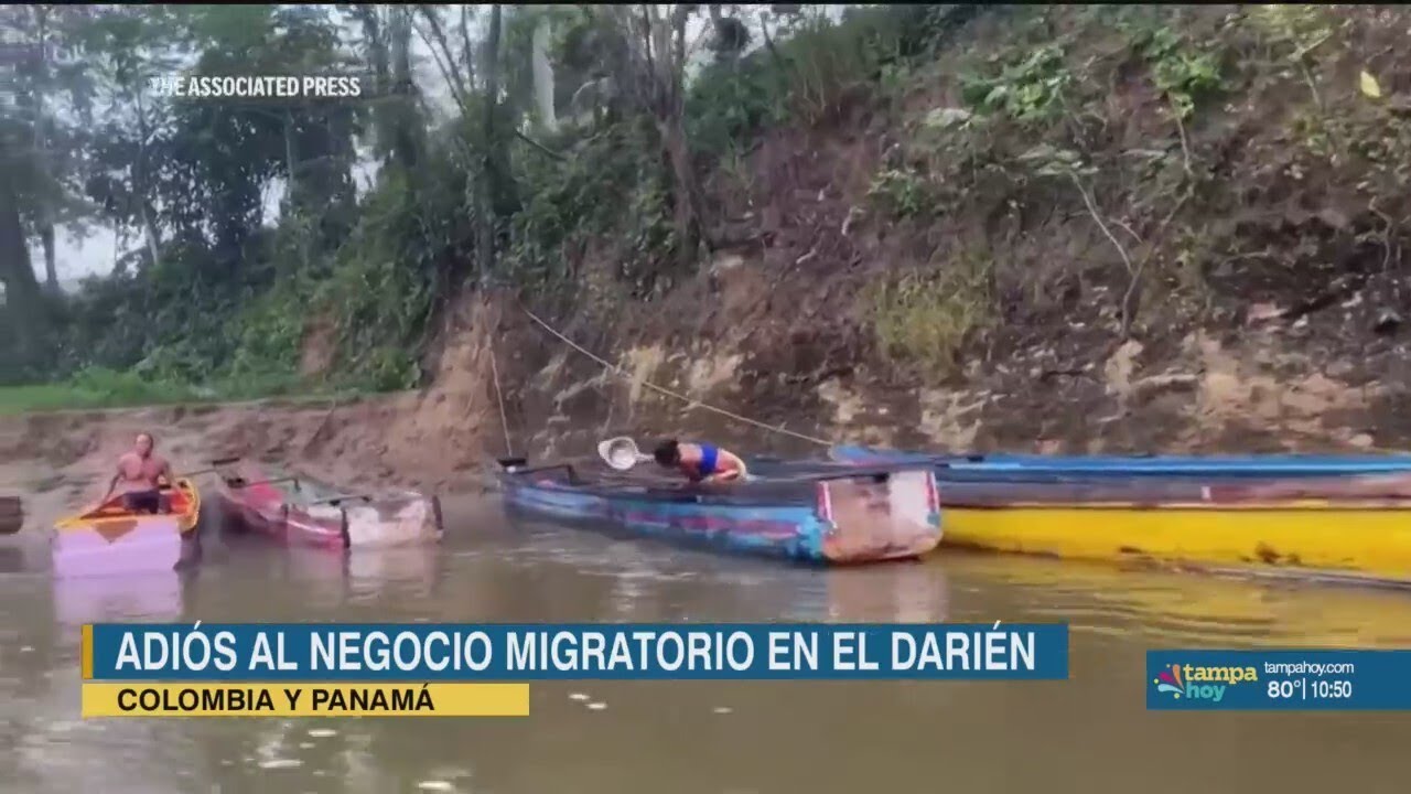 Este es el panorama de la selva del Darién tras el fin del flujo migratorio a los Estados Unidos