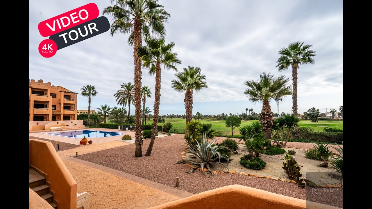 Ground floor apartment with golf views on Serena golf