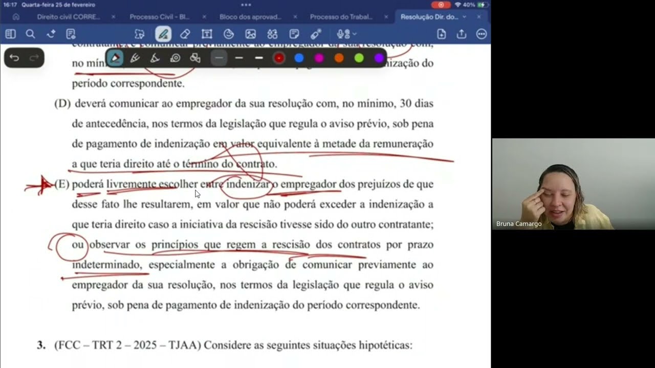 Resolução das provas do TRT 2: Direito do Trabalho