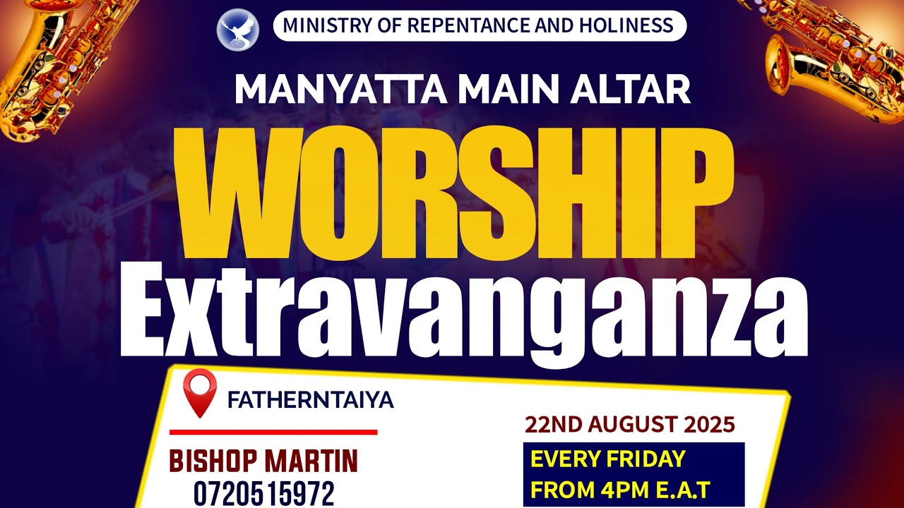 MANYATTA MAIN ALTAR-NAROK WORSHIP EXTRAVAGANZA AT K24 SHOPPING CENTRE