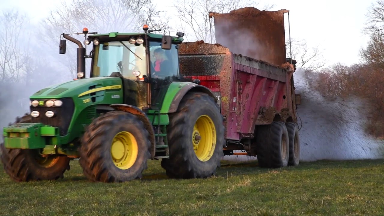 JOHN DEERE 7830 & GILIBERT HERAX 20
