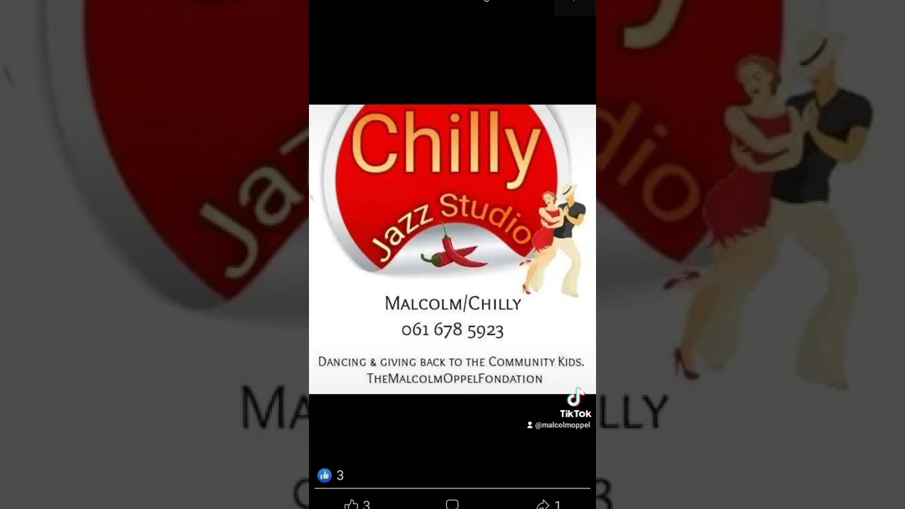 logo of chilly jazz studio dancer and community worker