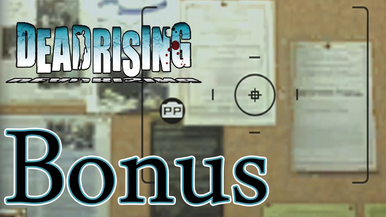 Dead Rising - Bonus 1 :: PP Stickers