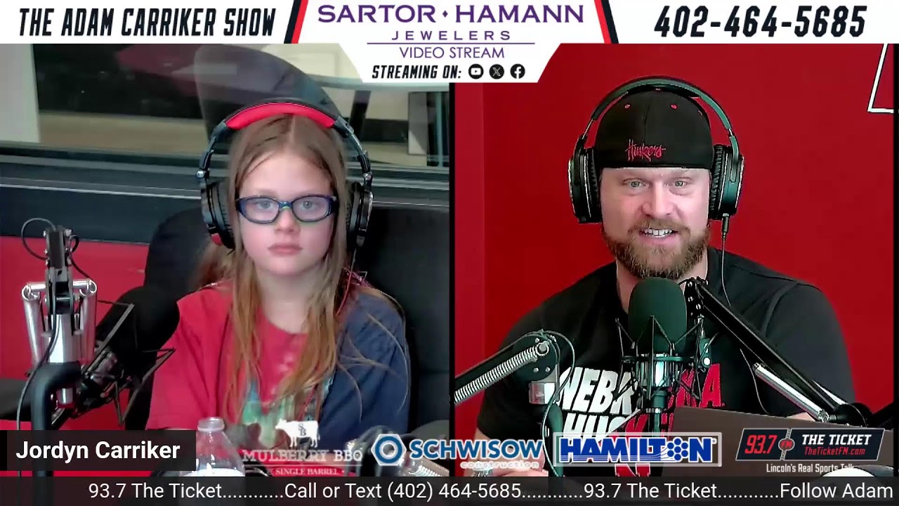 Husker Spring Football Starts & Basketball vs Iowa | The Adam Carriker Show