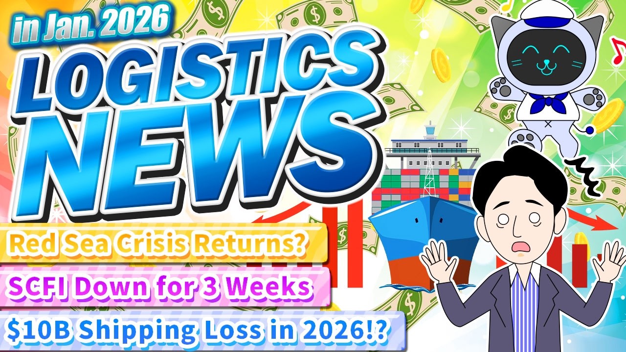 Logistics News in January, 2026. Tensions in Red Sea, Developments Surrounding the Suez Canal etc