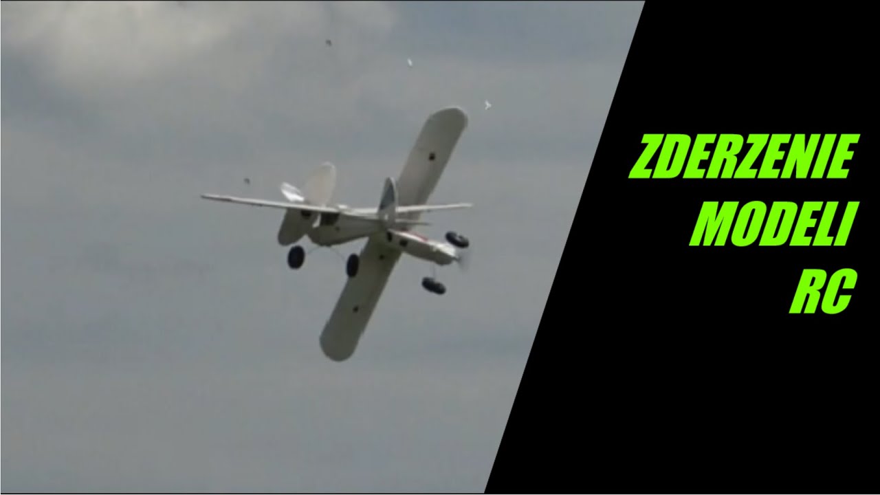 ZDERZENIE MODELI RC