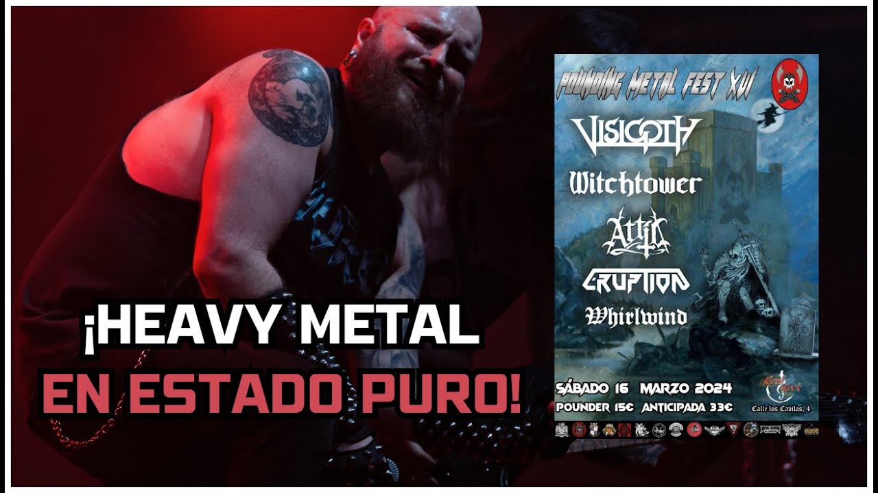 Una fiesta de AUTÉNTICO HEAVY METAL | Crónica del POUNDING METAL FEST XVI (2024)