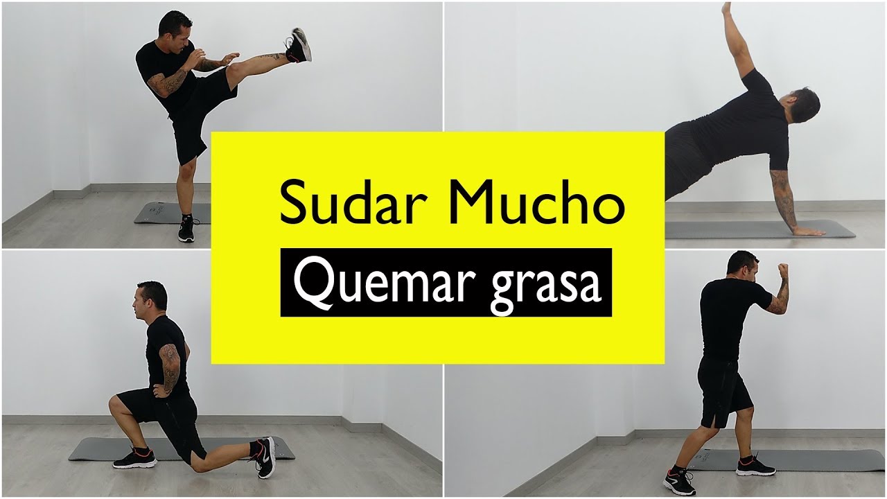 Ejercicios para sudar mucho - quemar grasa y tonificar
