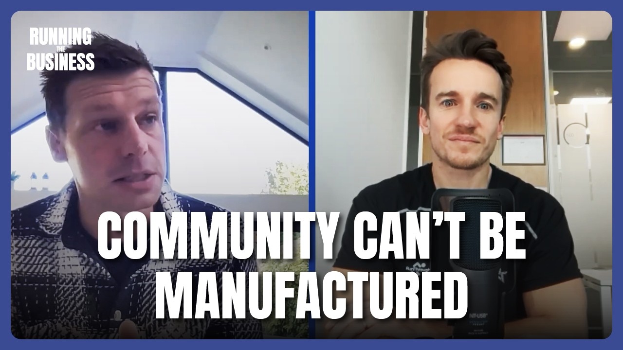 Community Can’t Be Manufactured - Former parkrun CEO | Running The Business